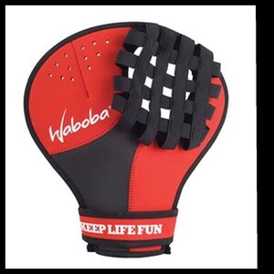 Waboba Red and Black Catch Mitt Outdoor   Fun Water Sport●